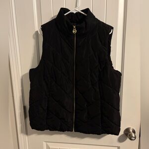 Michael Kors Black puffer vest